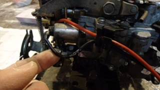 Toyota Tercel 4WD Carburetor Vacuum Lines and Cut Solenoids [upl. by Caddaric]