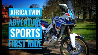 2018 Honda CRF1000L Africa Twin Adventure Sports Review [upl. by Ralli]