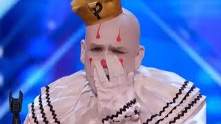 This Clown TURNED Simon ON UNEXPECTED  AGT Audition S12 [upl. by Ecertal147]