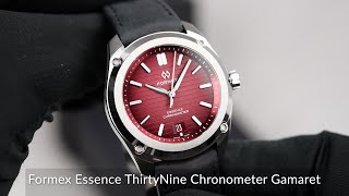 Formex Essence ThirtyNine Chronometer Gamaret [upl. by Ayalahs]