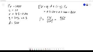 Calculating the Yield to Maturity with Default Risk [upl. by Reve]