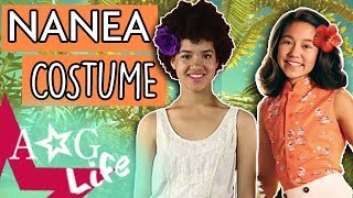 Nanea Inspired Halloween Costume DIY amp Makeup  AG Life  Episode 104  AmericanGirl [upl. by Ahsenev]