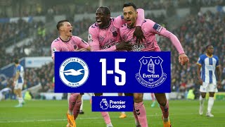 BRIGHTON 15 EVERTON  Premier League highlights [upl. by Aliza]