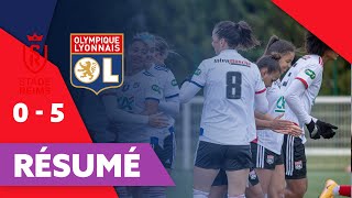 Résumé Reims  OL féminin  Coupe de France  Olympique Lyonnais [upl. by Zelde]