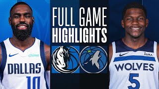 MAVERICKS at TIMBERWOLVES  FULL GAME HIGHLIGHTS  December 28 2023 [upl. by Dre]