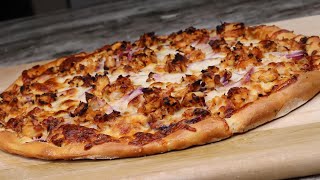 HOMEMADE BBQ CHICKEN PIZZA [upl. by Aniras27]