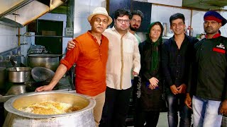 Making of The ORIGINAL BAWARCHI BIRYANI In Hyderabad  Tasting MUTTON DUM BIRYANI CHICKEN BIRYANI [upl. by Nnaerb]