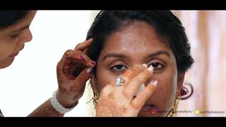 Sangeeth Look Makeup  Asmitha Makeover Artistry [upl. by Chien452]