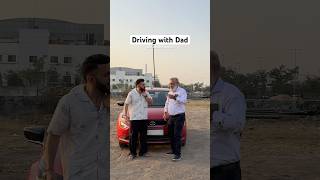 Driving With Dad 2 ytshort shorts drivewithdad indiandad trending viral comedyshorts [upl. by Anaerb]