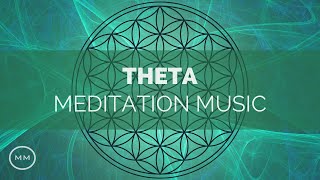 Theta Meditation Music  Deepest Mind  Body Relaxation  Binaural Beats  Meditation Music [upl. by Eibreh]