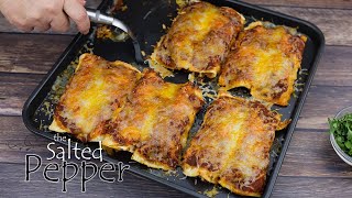 Homemade Chicken Enchiladas [upl. by Hurff]