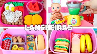 MELHORES VIDEOS DE LANCHEIRA DE BABY ALIVES [upl. by Ennirroc]