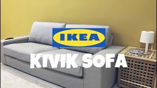 KIVIK Sofa Unboxing amp Assembling  IKEA How To [upl. by Mara745]