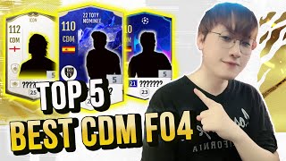 TOP 5 CDM HAY NHẤT TRONG FIFA ONLINE 4 [upl. by Farrica679]