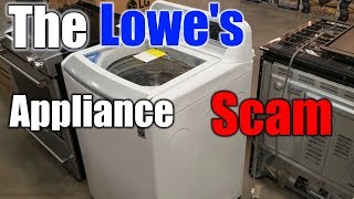 The Lowes Appliance SCAM You Need To Know About  THE HANDYMAN [upl. by Alurta]