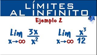 Limites infinito entre infinito 01 SECUNDARIA matemáticas [upl. by Billy]