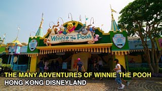 4K The Many Adventures of Winnie the Pooh  Hong Kong Disneyland [upl. by Luby]