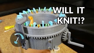 How Circular Knitting Machines Work Designing one from scratch  BANDARRA [upl. by Yeltnerb]