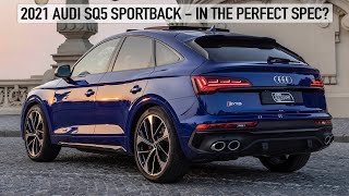 2021 AUDI SQ5 SPORTBACK  BEST SPEC ON THE 700NM COUPÉSUV Navarra blue  black optics [upl. by Llerral903]