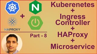 How I setup HaProxy Ingress ingress controller on kubernetes cluster  Part 8 [upl. by Elna]