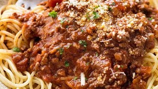 Spaghetti Bolognese [upl. by Bjorn]