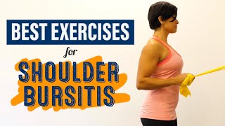 Top 3 Stretches amp Exercises for Shoulder Bursitis [upl. by Neirb]