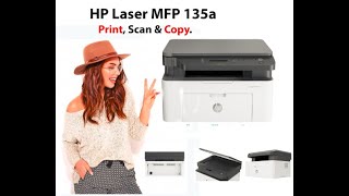 HP Laser MFP 135a [upl. by Harias647]