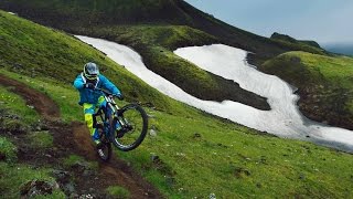 Freeride MTB Into the Dirt of Iceland [upl. by Kciderf]