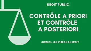 Le contrôle de constitutionnalite a prioria posteriori [upl. by Eseilana]