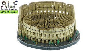 LEGO Icons 10276 Colosseum  LEGO Speed Build Review [upl. by Kenji]