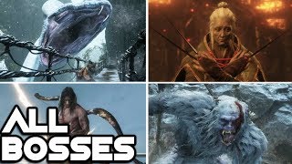 Sekiro Shadows Die Twice  All Bosses [upl. by Garey]