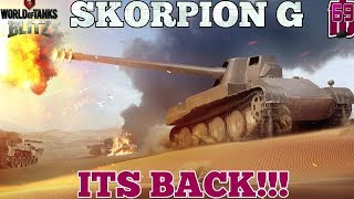 Wot blitz Skorpion G  ITS BACK [upl. by Eillak]