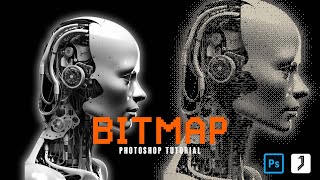 BITMAP EFFECT PHOTOSHOP tutorial [upl. by Eannej]