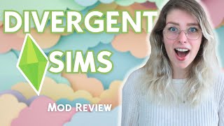 DIVERGENT SIMS Mental health therapy neurodivergence and MORE  Mod review for The Sims 4 [upl. by Deach]