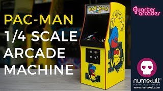 Official PACMAN 14 Scale Replica Arcade Cabinet [upl. by Matronna]