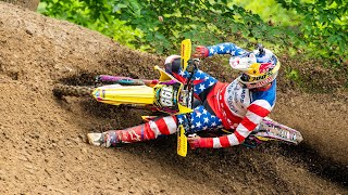 Travis Pastrana TwoStroke Motocross 2003 Suzuki RM125  Garage Build  Racer X Films [upl. by Cutcliffe828]