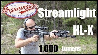 Streamlight Rail Mount HLX 1000 Lumen Weapon Light Review HD [upl. by Lindo547]