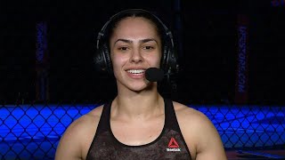 Fight Island 2 Ariane Lipski Postfight Interview [upl. by Hashim232]