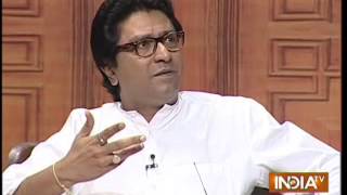 Raj Thackeray explains why he opposes influx of Bihar UP people in Aap Ki Adalat [upl. by Robison]