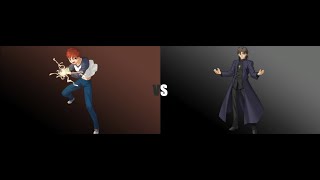 Fate Unlimited Code Shirou vs Kotomine [upl. by Sherfield450]