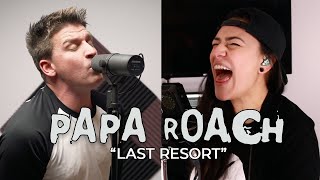 PAPA ROACH – Last Resort Cover by Lauren Babic amp Barbie Sailers [upl. by Ixela]