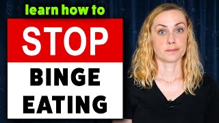 How To Stop Binge Eating [upl. by Gal316]