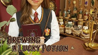 ASMR Brewing a Luck Potion For You🌟 Hogwarts Potion Lab [upl. by Aurilia]