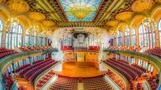 A Walking Tour of The Palau de la Música Catalana Barcelona [upl. by Newhall]