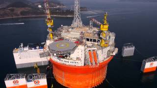 Goliat FPSO arrival Norway [upl. by Atena]