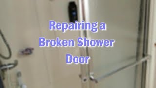 Repairing a Shower Door [upl. by Manus]