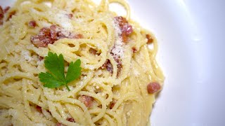 Paste carbonara reteta originala  Gata in 20 de minute [upl. by Eitsirhc]