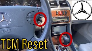 How To Reset TCM Transmission Control Module In Your Mercedes 19962016 [upl. by Verna]