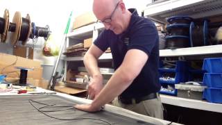 Window Screen Repair Instruction [upl. by Ynney]