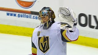 MarcAndre Fleury gets standing ovation after tribute from Pittsburgh Penguins [upl. by Bowra]